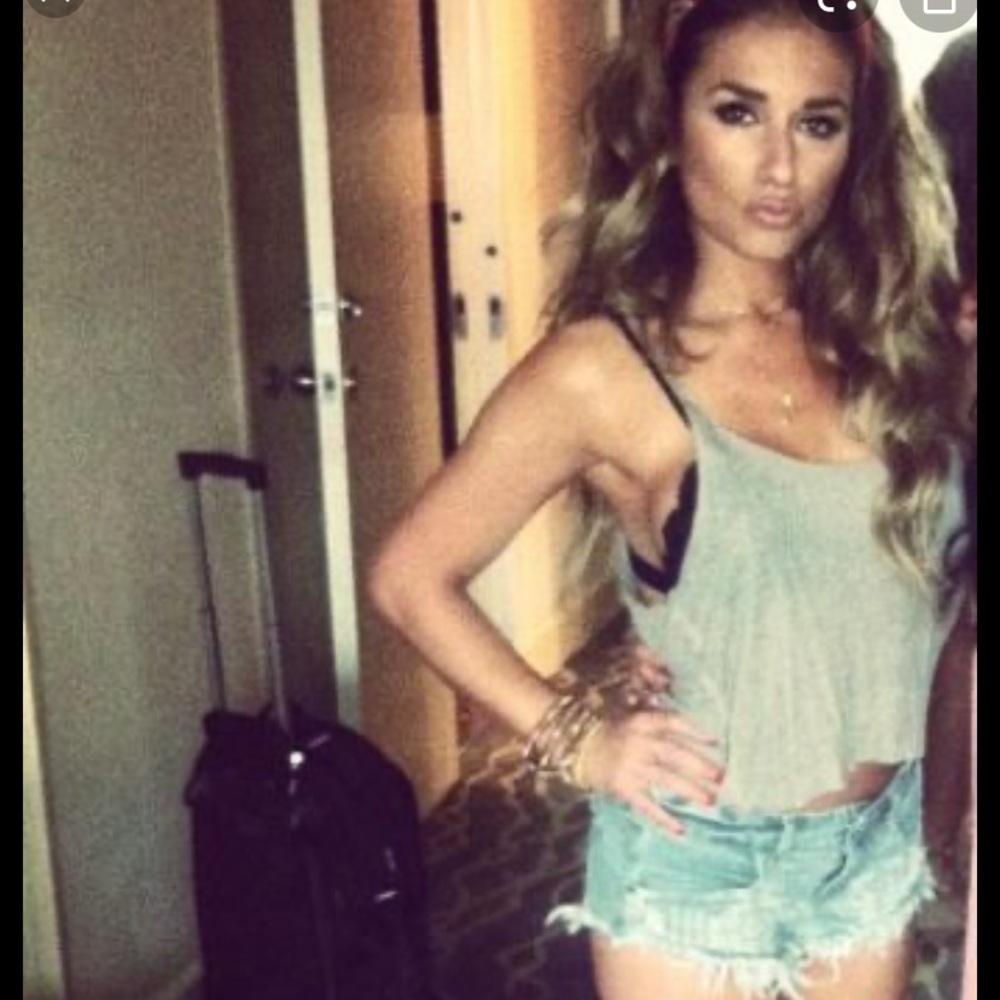 Jessie James Decker Billabong shorts